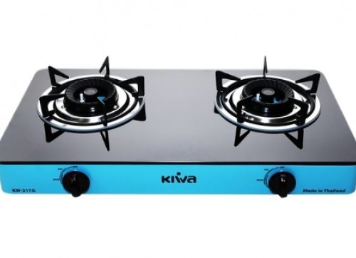 Bếp gas 2 vùng nấu KIWA KW-217G
