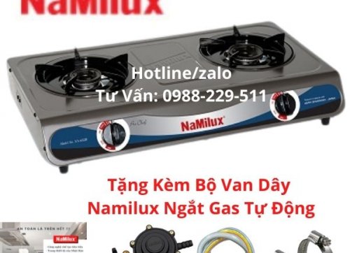 Bếp Gas 2 Lò Namilux 682DFM