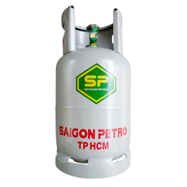 Bình Gas 12kg Gas Saigonpetro TP-HCM Màu Xám 
